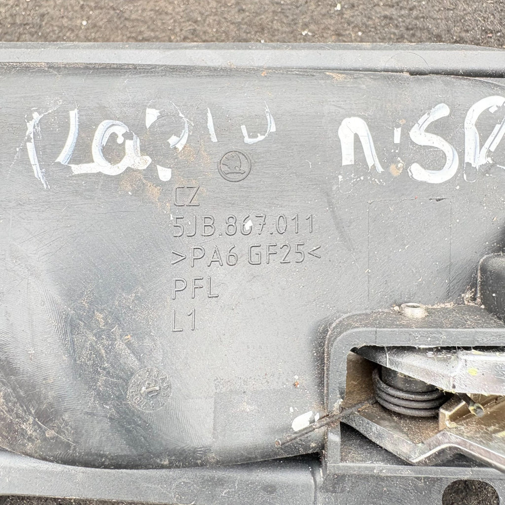 SKODA RAPID Rear Left Inner Door Handle with Speaker 5JB867011A