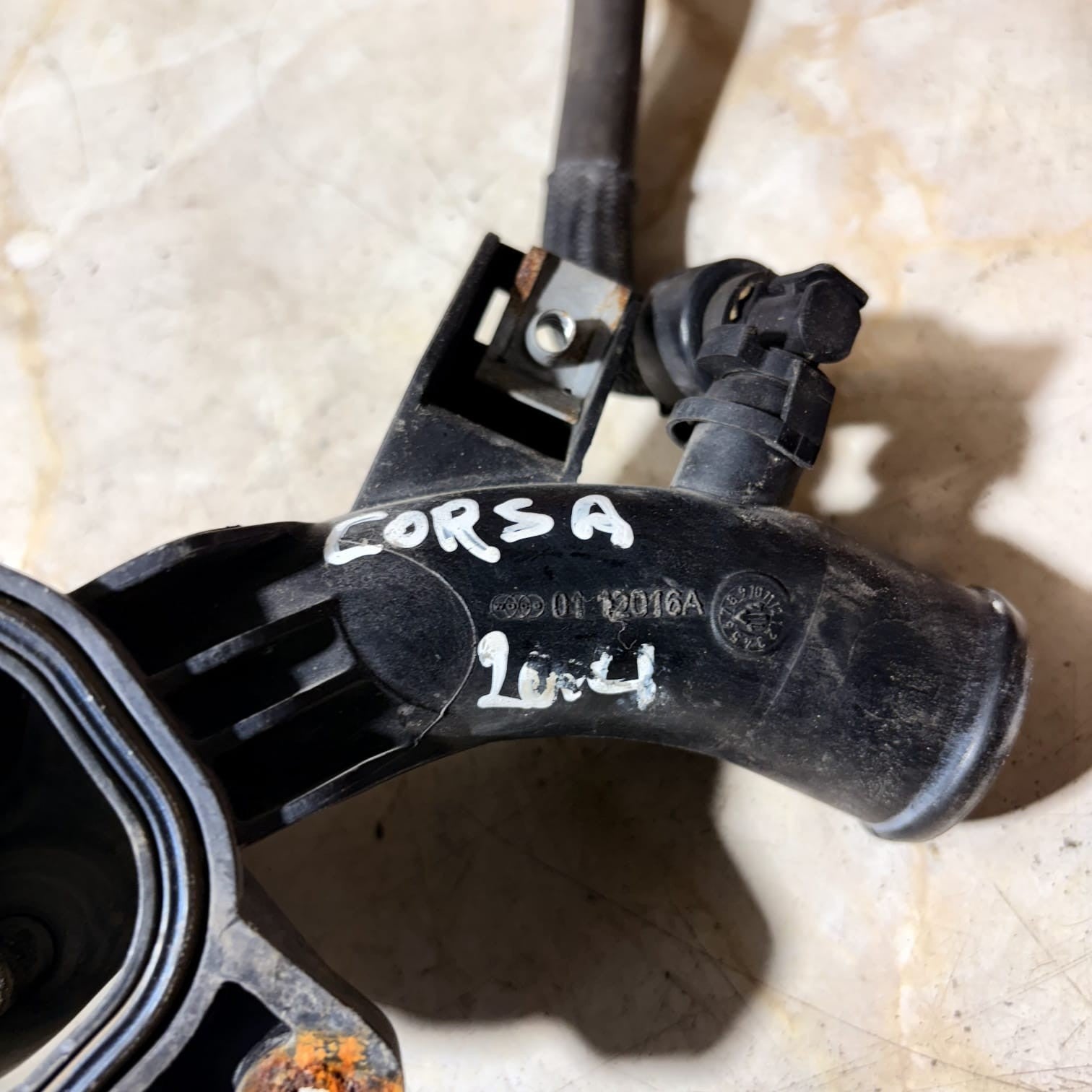 Vauxhall Corsa C 2000-2006 Petrol Thermostat Housing 0112016A