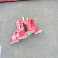 2010 MITSUBISHI LANCER GS2 OSR REAR DRIVER RIGHT SIDE DOOR HINGES PAIR