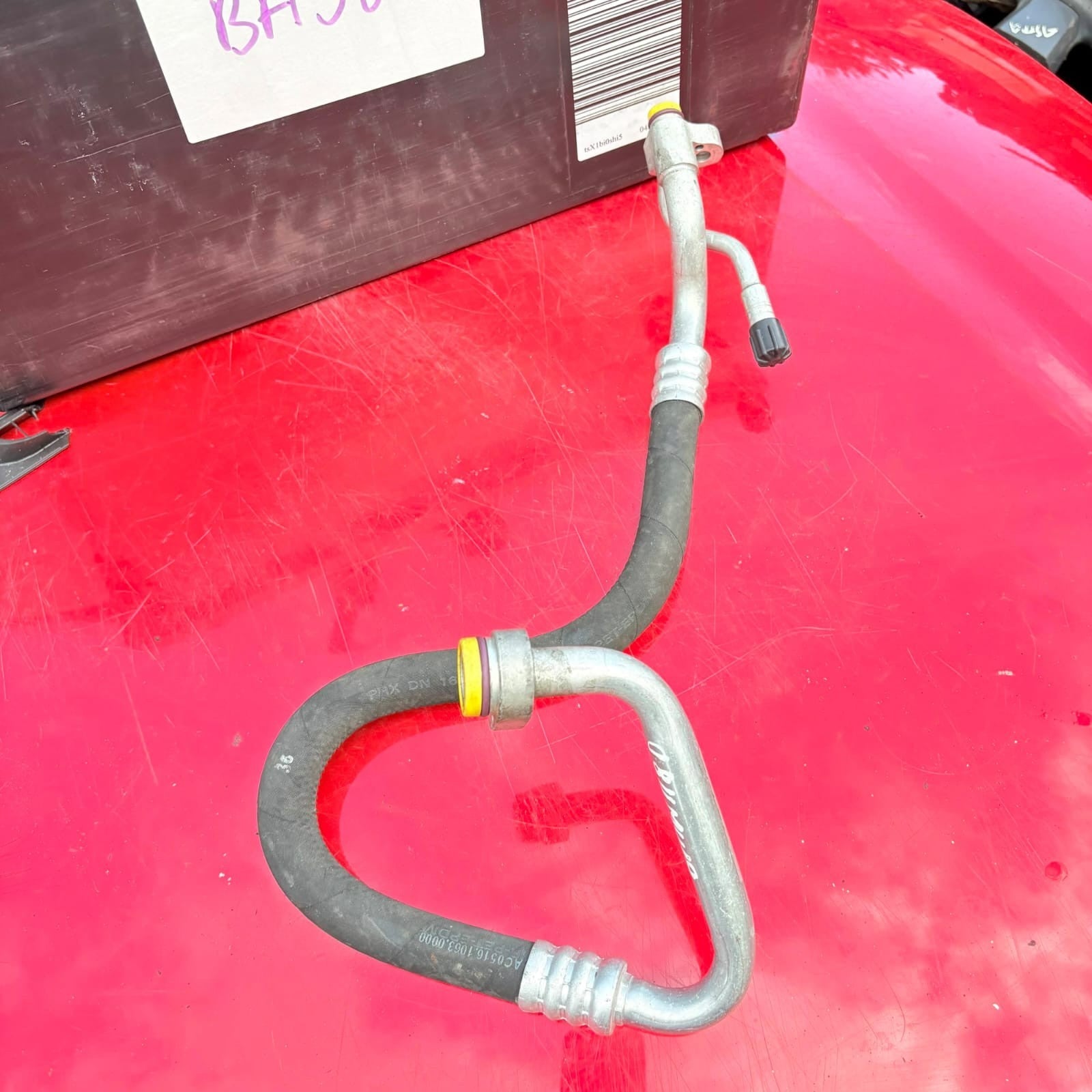 BMW 123D 2010 AIR CON PIPE A/C HOSE 52529410