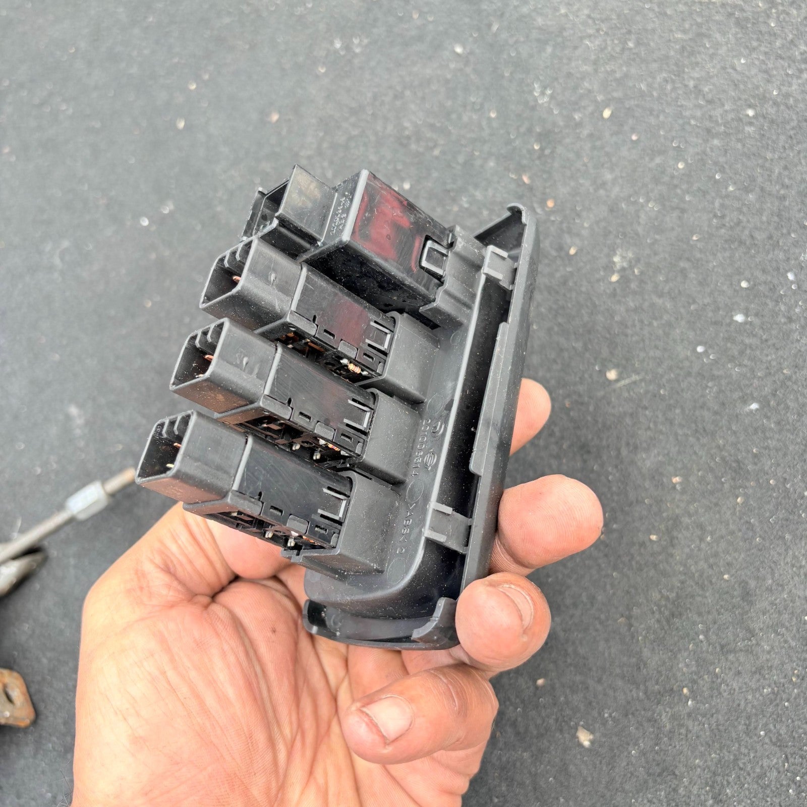 SSANGYONG KORANDO 2016 TRACTION CONTROL SWITCH PANEL