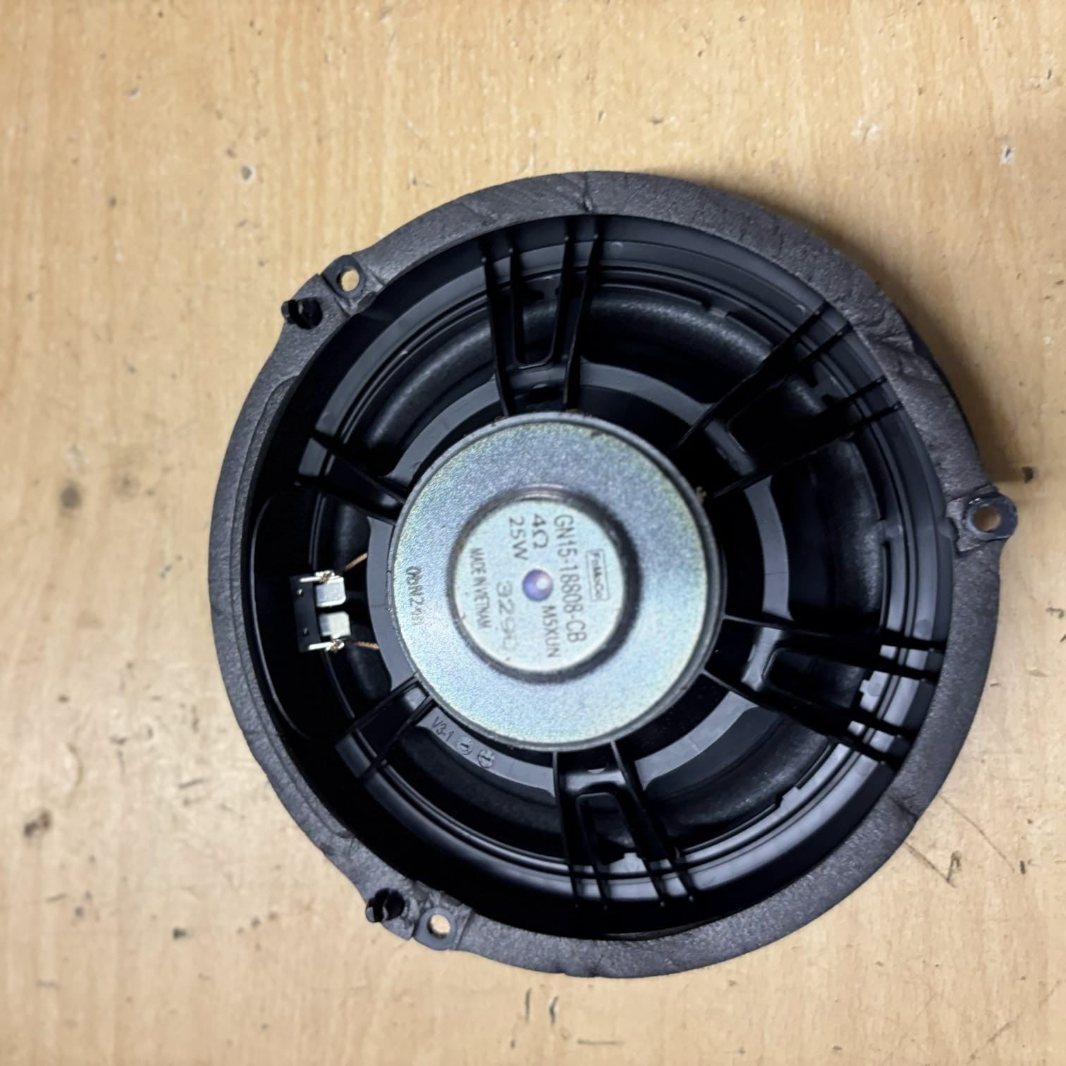 Ford Fiesta MK8 2017-2023 Rear Right Door Speaker GN15-18808-CB ST ST-Line