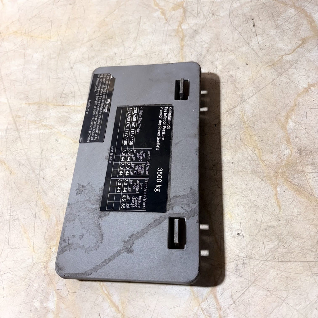 MERC SPRINTER 314 W907 (2007) SEAT BASE BATTERY FUSE COVER A6395845338