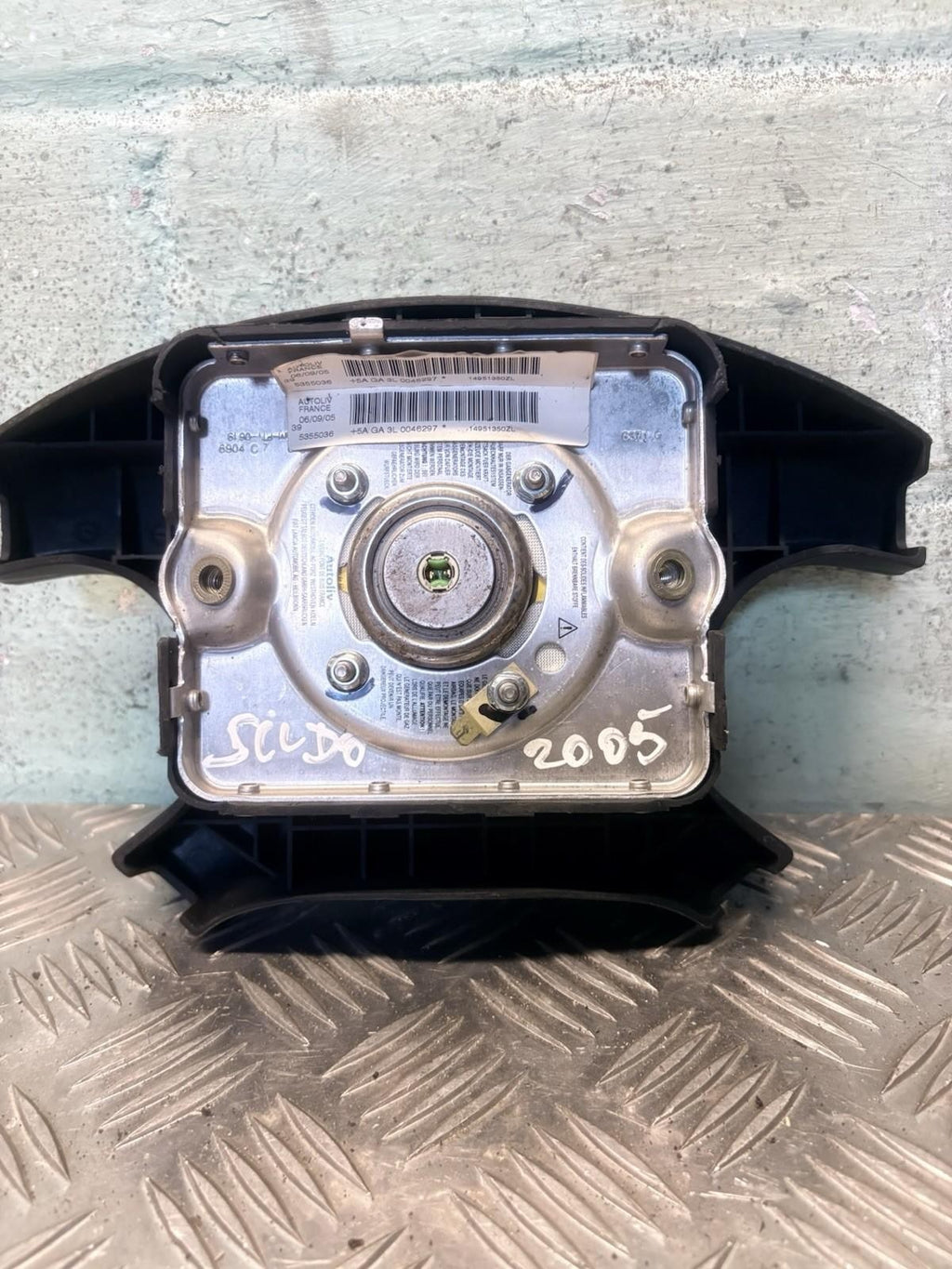 Fiat Scudo MK1 2004 - 2006 Steering Wheel Airbag 14951350ZL