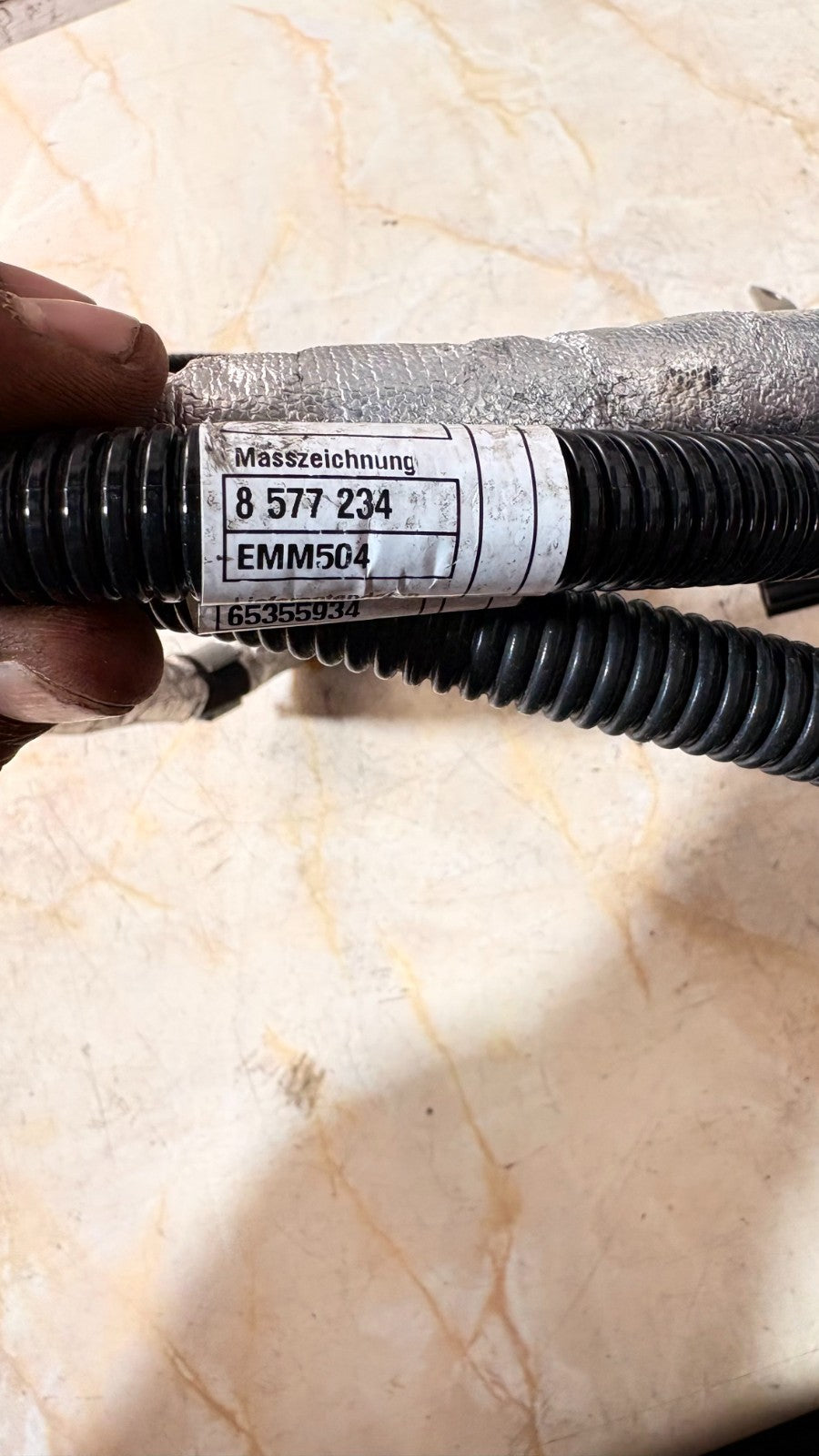 BMW 116.D 2018 Positive And Negative Battery Cables 8575745
