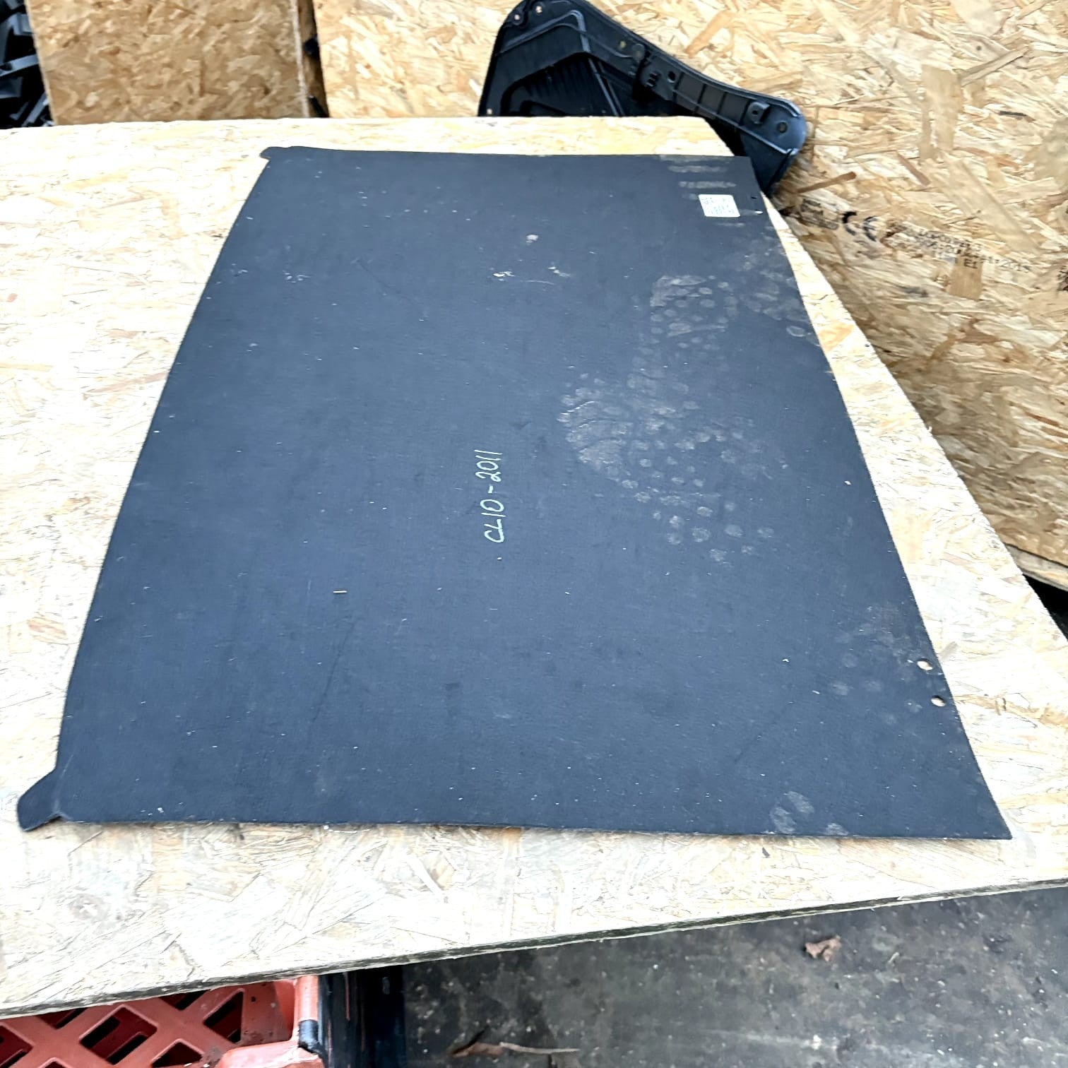 Renault Clio MK3 Rip Curl 2011 Boot Carpet Mat 8200294778
