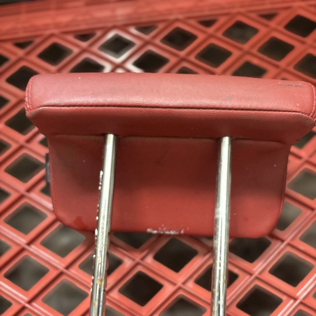 Fiat 500 312 2007-2020 Rear Seat Headrest Head Rest Red Leather