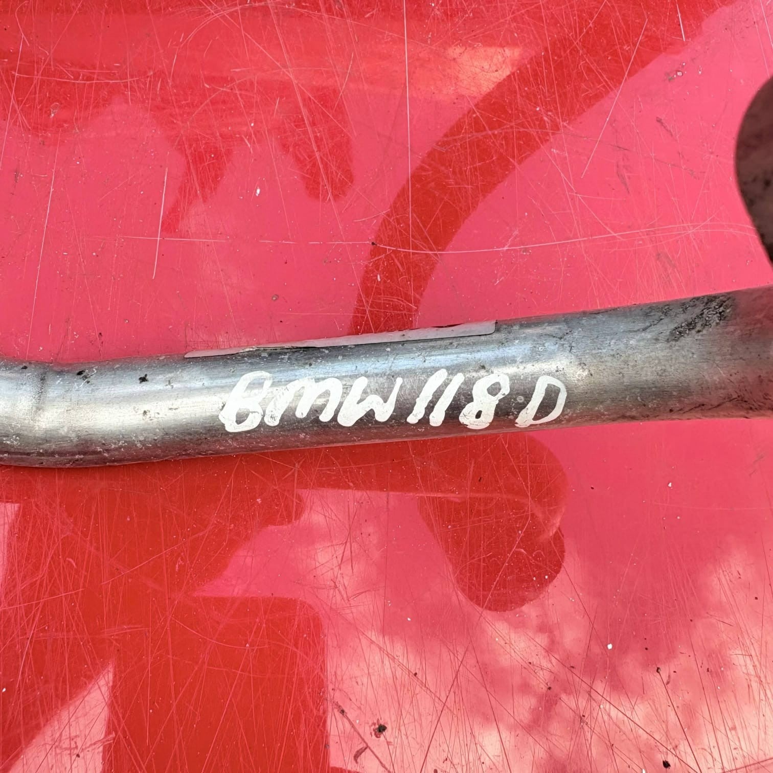 BMW 123D 2010 AIR CON PIPE A/C HOSE 52529410