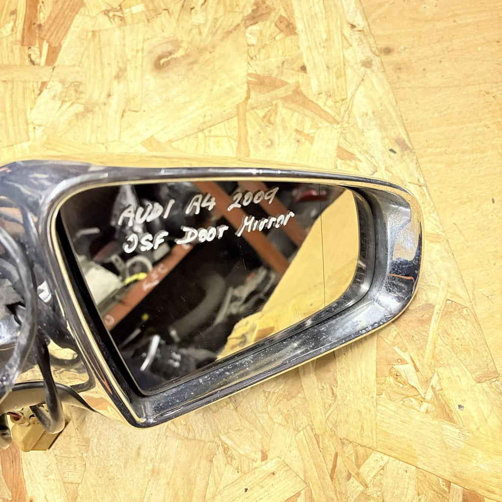 Audi A4 2009 RH Driver Offside Electric Door Wing Mirror Grey 10-Pin 010681