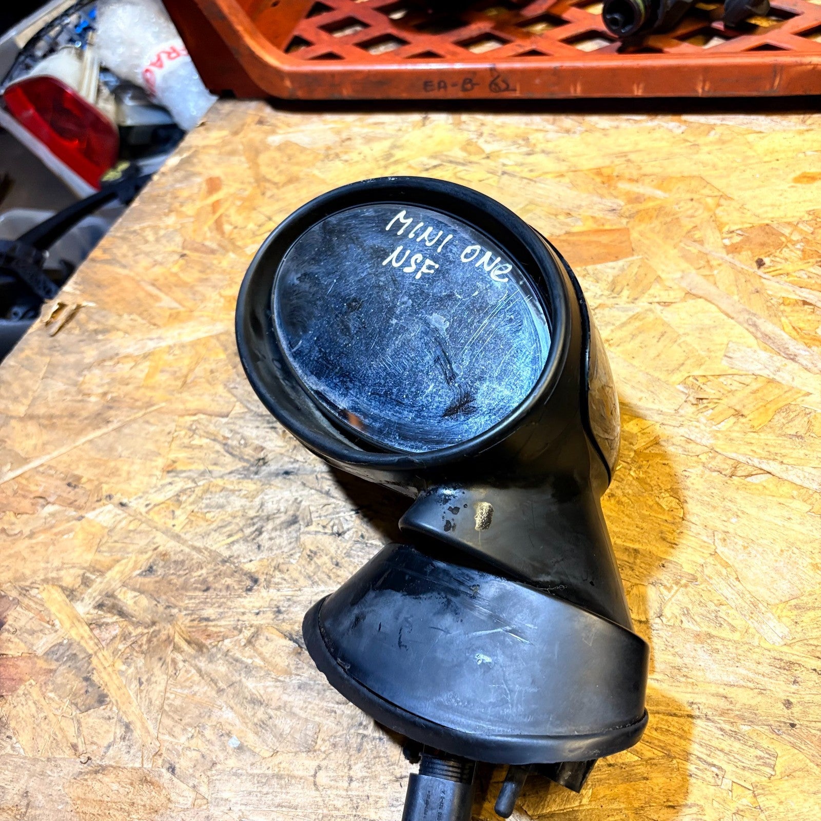 MINI ONE-LEFT PASSENGER'S NEARSIDE VIEW MIRROR
