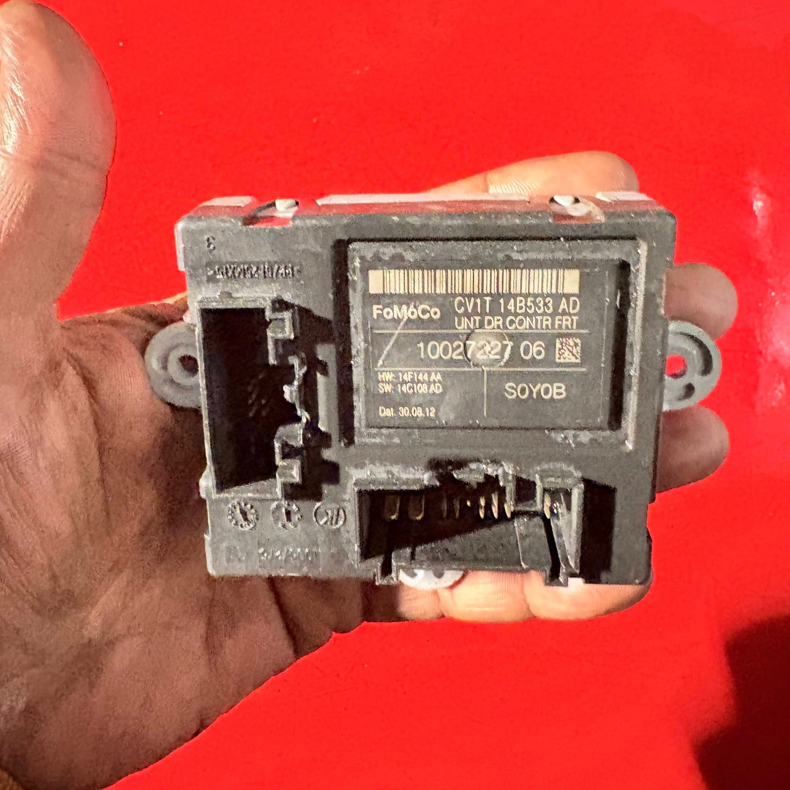 Ford B Max Left Passenger Front Door Control Module ECU Cv1T14B533AD 12-18