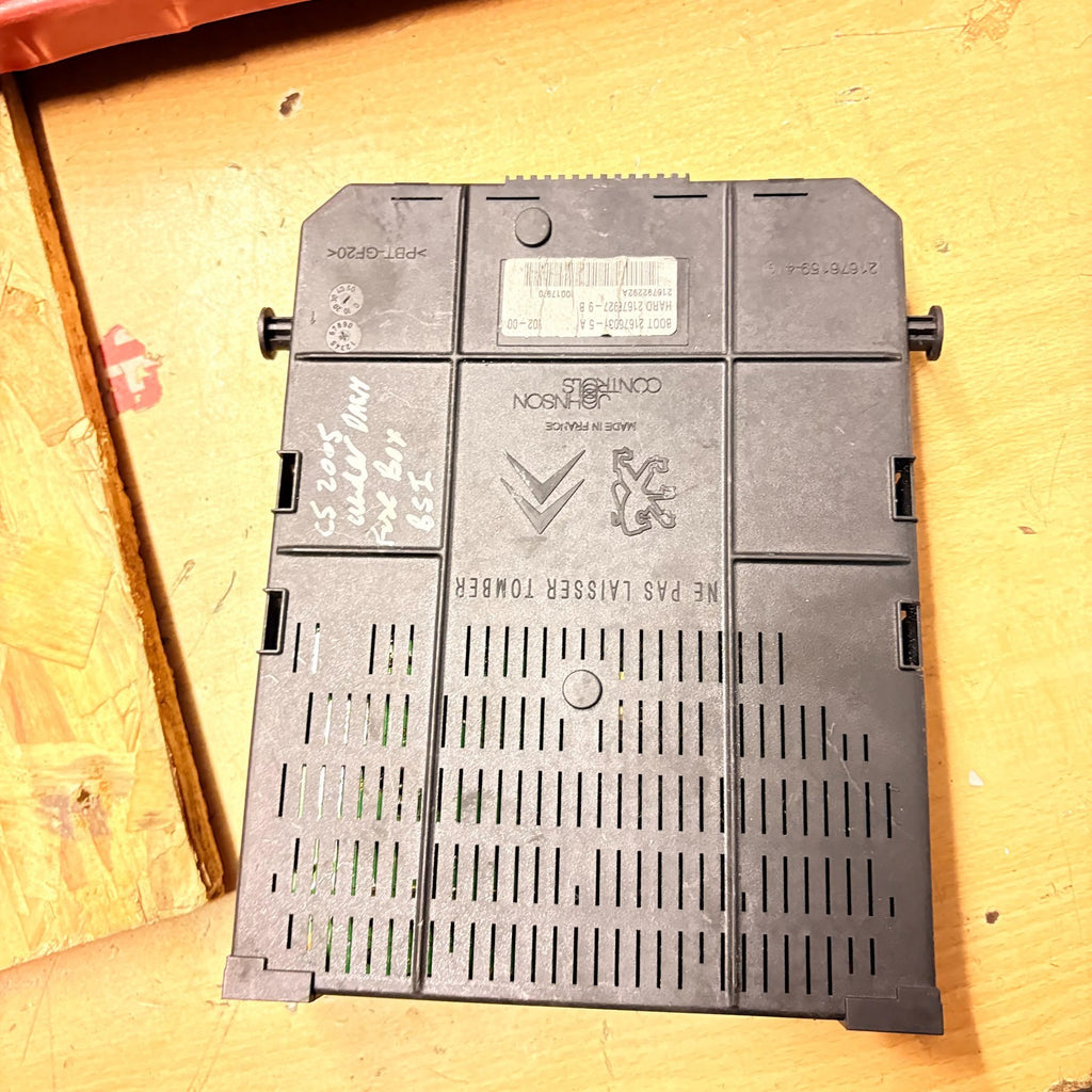 Citroen C5 2005 Under Dash Fuse Box 216792292A