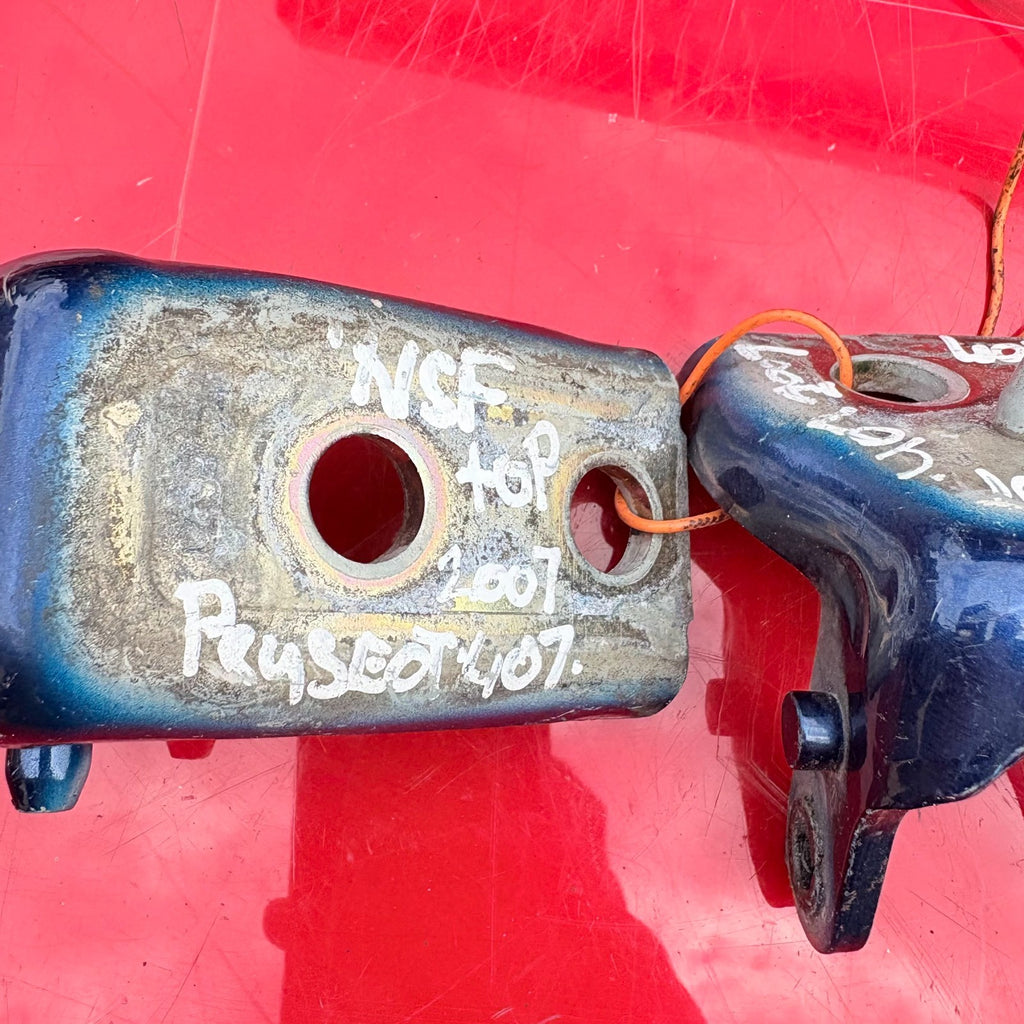 Peugeot 407 2007 DOOR HINGES TOP AND BOTTOM (FRONT PASSENGER)