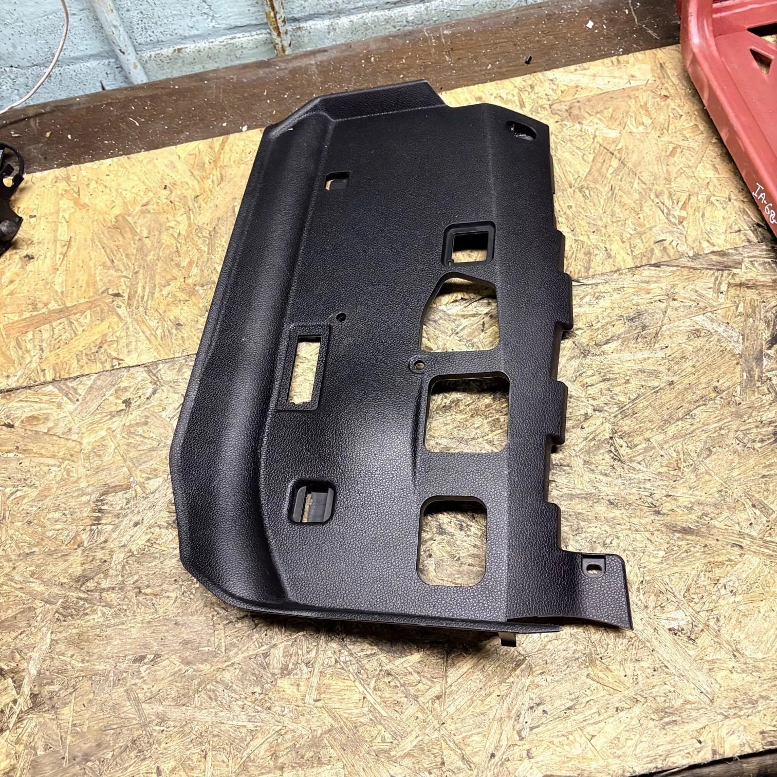 BMW 1 Series E87 E81 03-10 Passenger Footwell Lower Trim Panel Black 51456969532