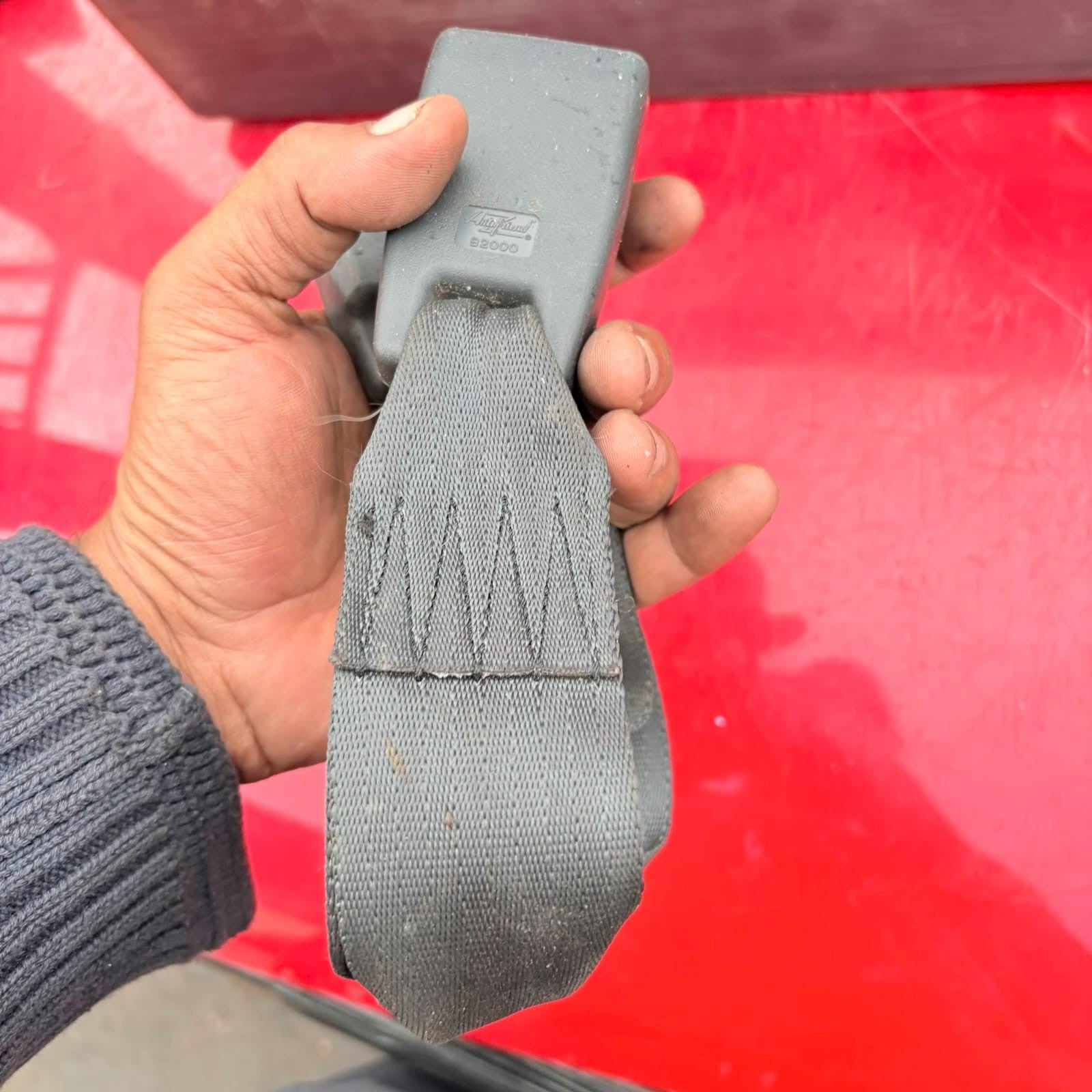 Mazda CX5 2010 MK1 Rear Middle Twin Seat Belt Buckles A1536