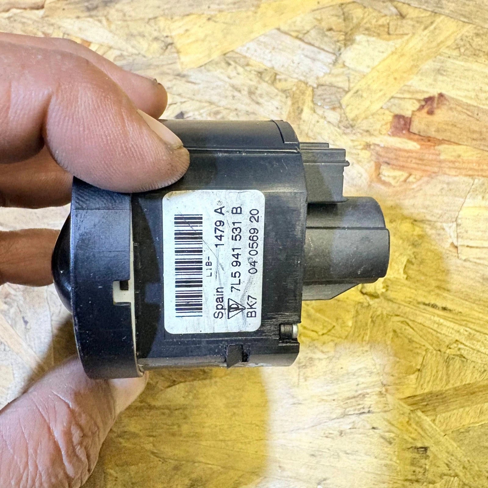 Porsche Cayenne 955/957 2003-2010 Headlight Control Switch 7L5 941 531 B