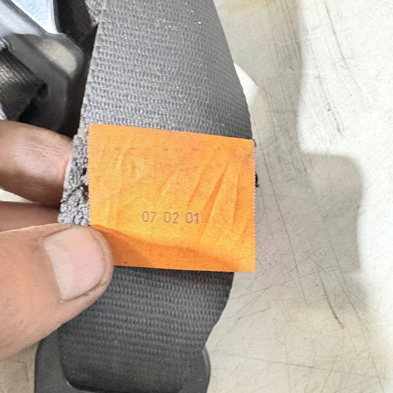 2007 FORD FIESTA MK6 5 DOOR Passenger FRONT LSEAT BELT 2S6AA61295AE