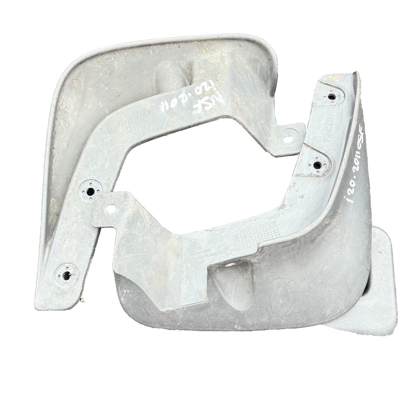 Hyundai i20 2009-2012 Front Mudflap Mudguard Set Left Right