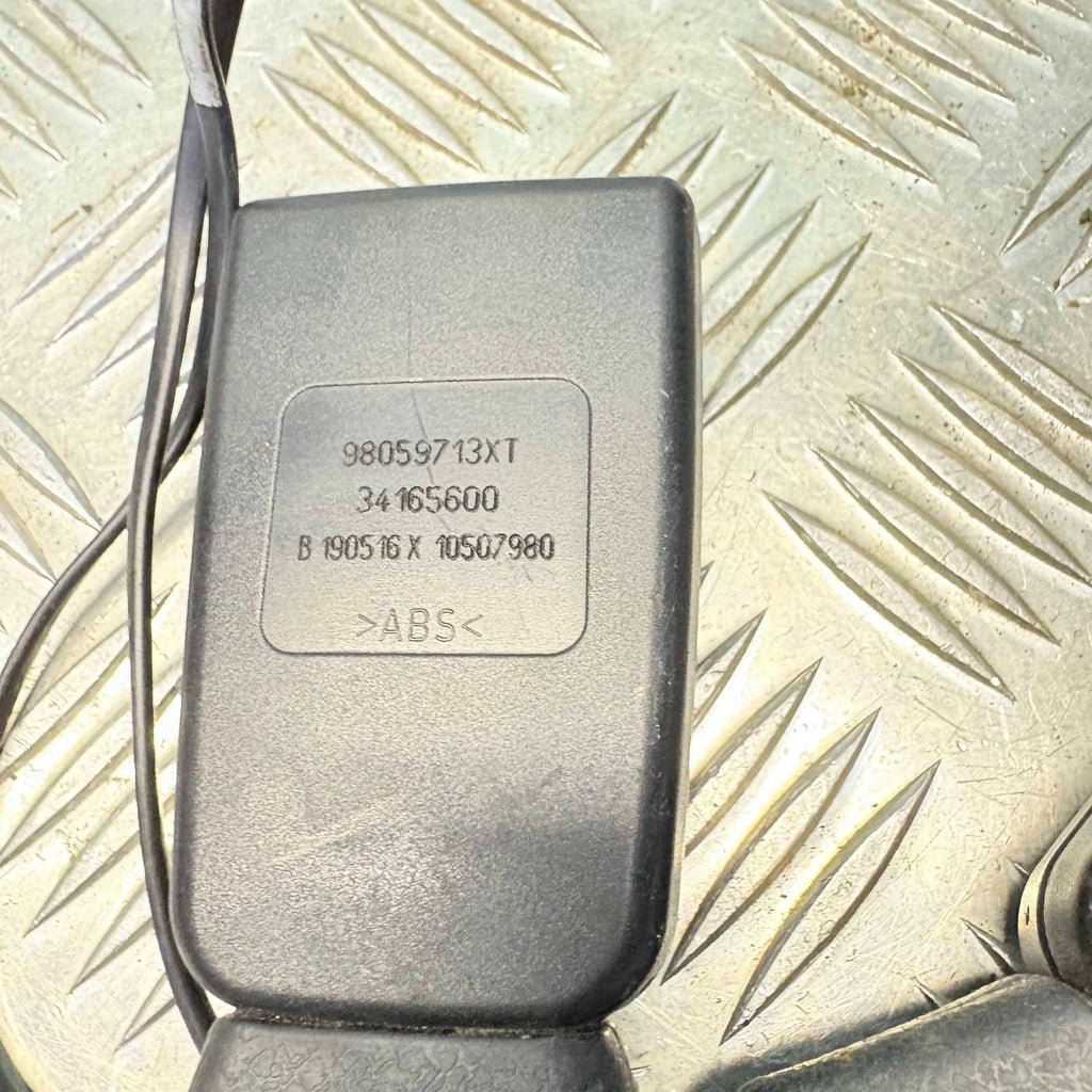 CITROEN C4 CACTUS SEAT BELT BUCKLE TWIN REAR CENTRE 98059713XT 2016