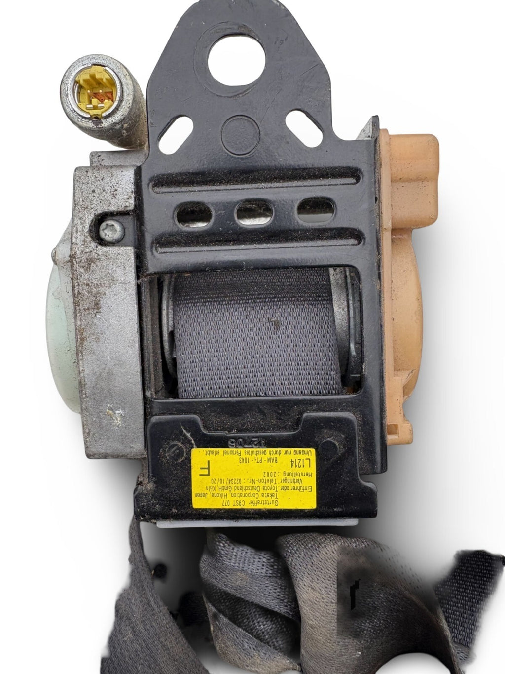 Toyota Corolla E12 3 Door Front Right Seat Belt 73210-02130 2001-2004