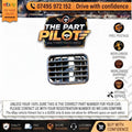 MITSUBISHI SHOGUN MK3 V60 V70 2002-2006 RHD RIGHT DASH AIR VENT