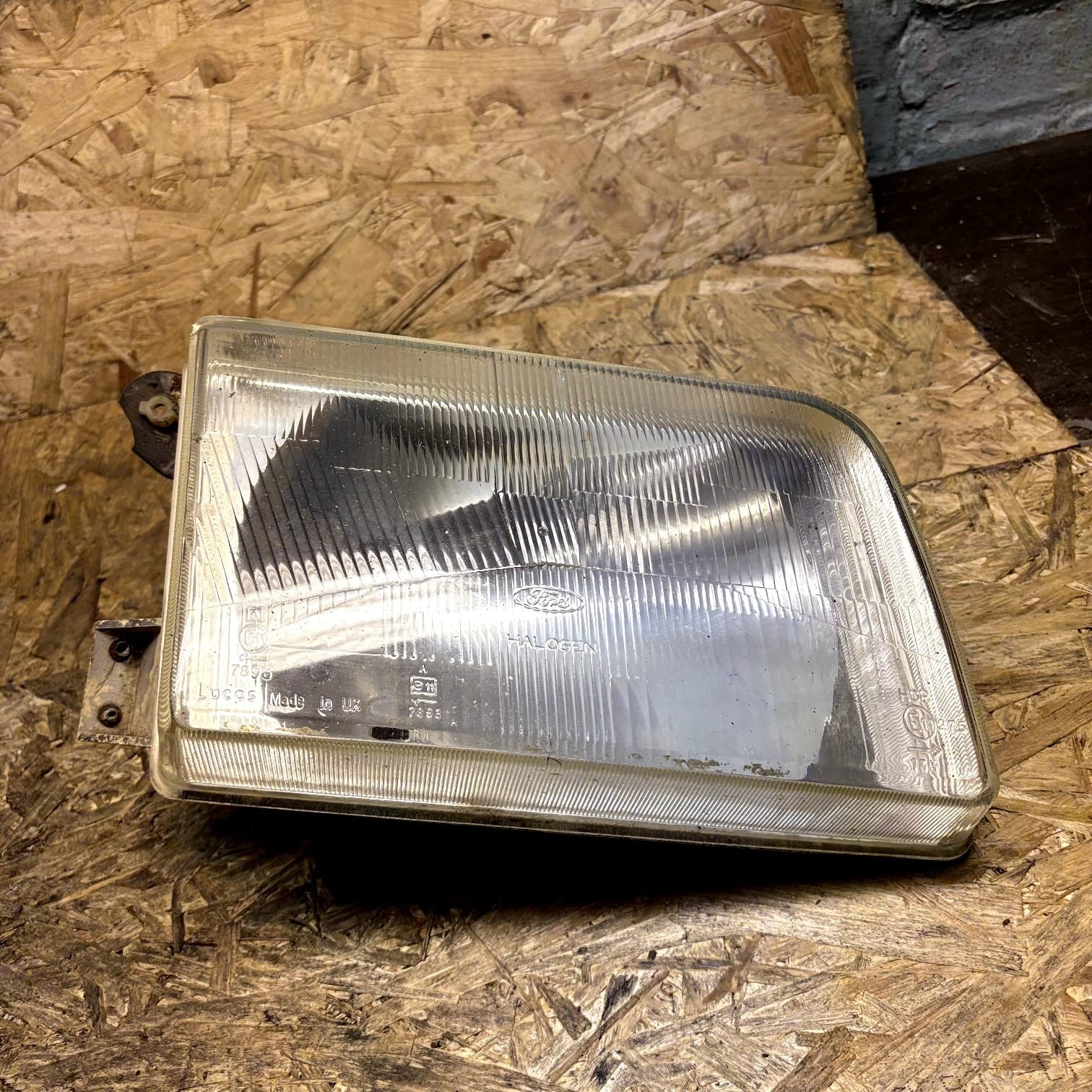 Ford Escort Mk3 RS Turbo S1 XR3i Front Passenger LH Headlight Lucas 81AG13006D3A