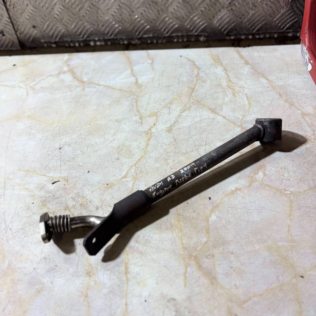 Audi A3 8P Turbo Bracket Support Oil Return Pipe 2009