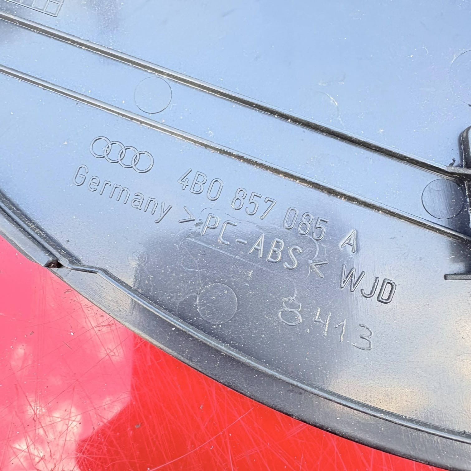 Audi A6 S6 C5 4B Right Passenger Dashboard side end trim 4B0857085A