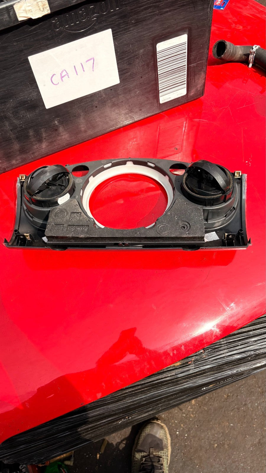 MINI ONE R52 DASHBOARD SPEEDO SURROUND TRIM & AIR VENTS 0769337