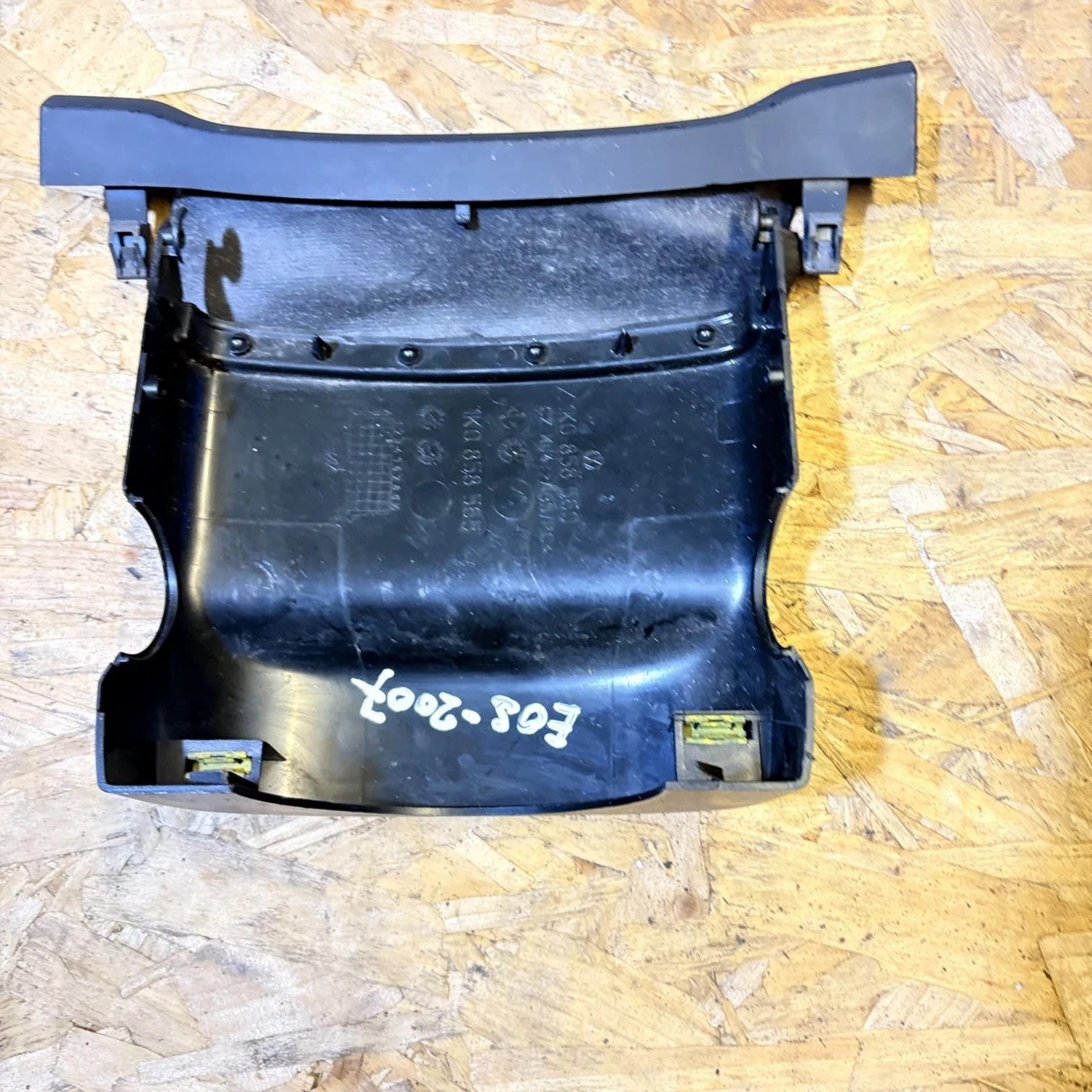 VW Eos 2006-2016 Steering Column Cover Trim Shroud Cowling Black 1K0858565