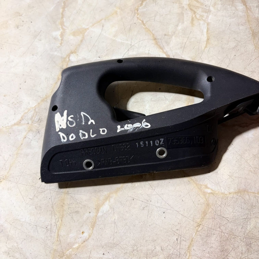 Fiat Doblo 119 2005-2010 Left Rear Inner Door Handle 735366103