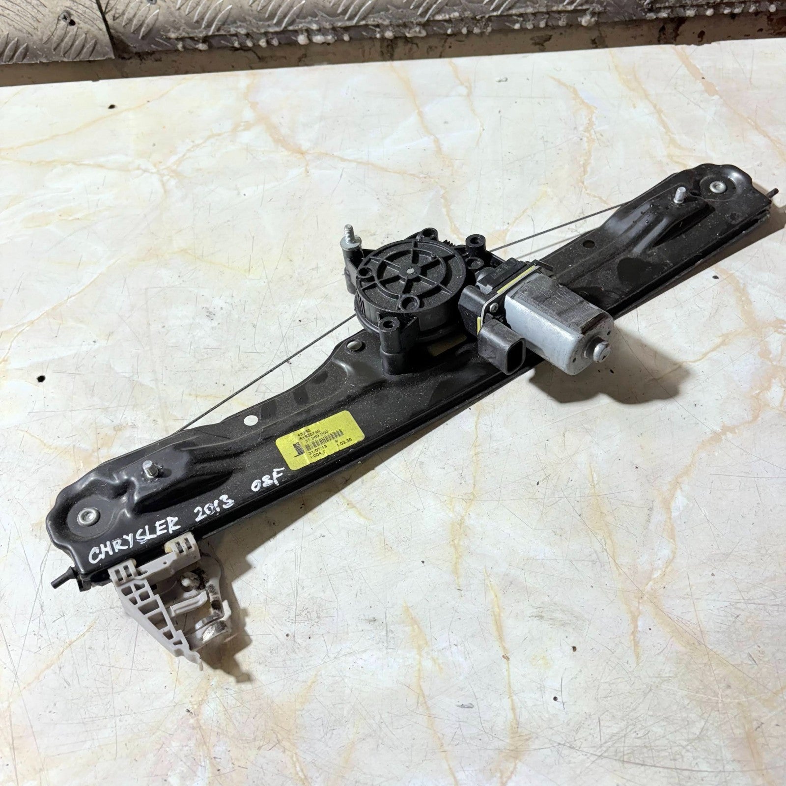 CHRYSLER 2013 5 DOOR WINDOW REGULATOR & MOTOR FRONT RIGHT SIDE