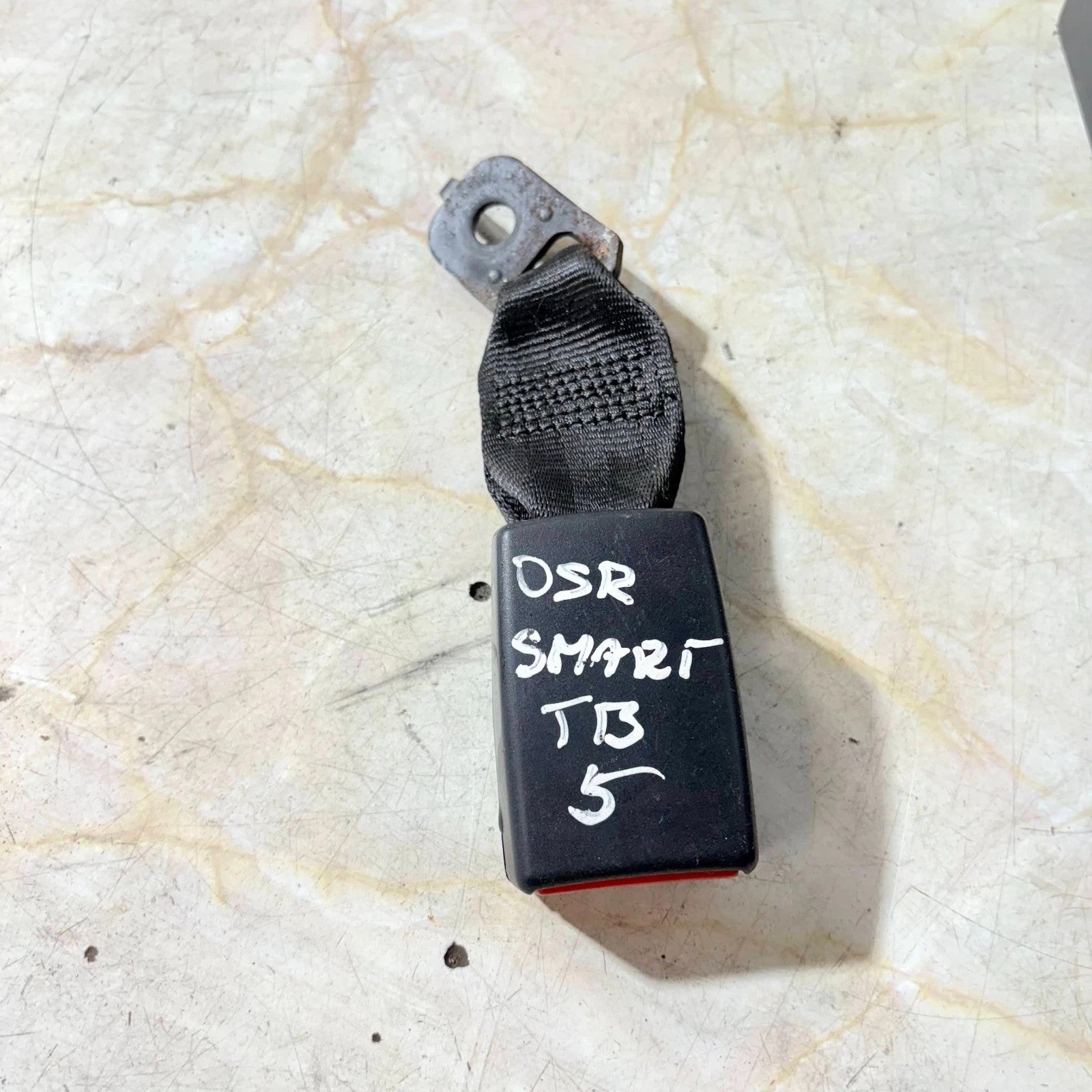Smart T135 Right Rear Seat Belt Clip A4548601005 (2002-2004)