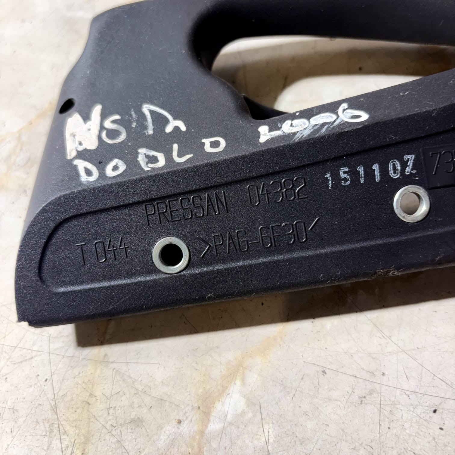 Fiat Doblo 119 2005-2010 Left Rear Inner Door Handle 735366103