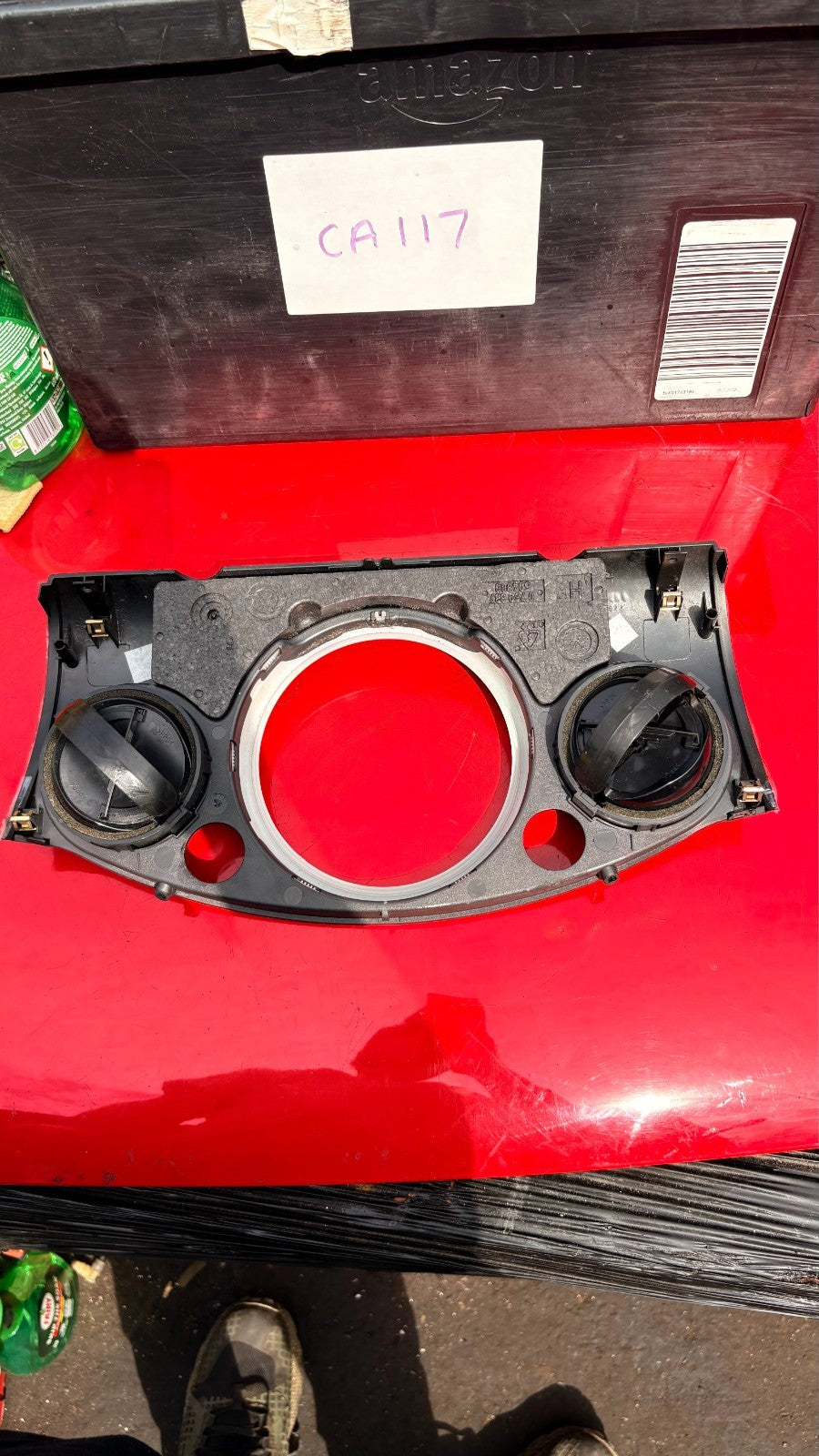 MINI ONE R52 DASHBOARD SPEEDO SURROUND TRIM & AIR VENTS 0769337