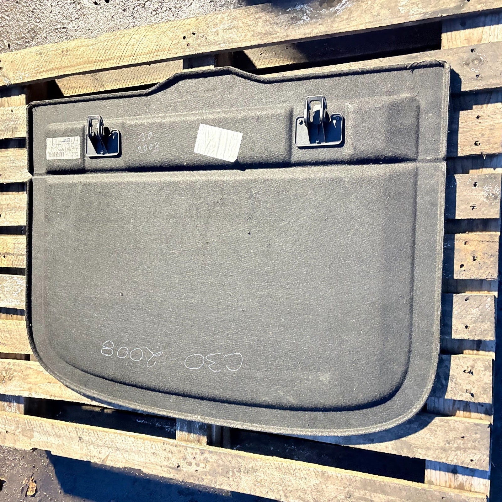 06-13 VOLVO C30 BOOT LINER BOOT FLOOR CARPET 39872396