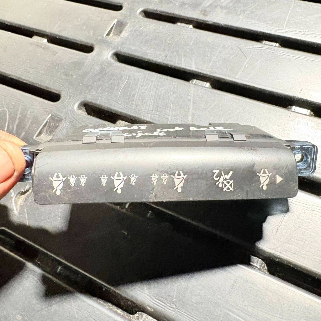 NISSAN QASHQAI 2006-2013 J10 SEAT BELT WARNING INDICATOR LIGHT DISPLAY