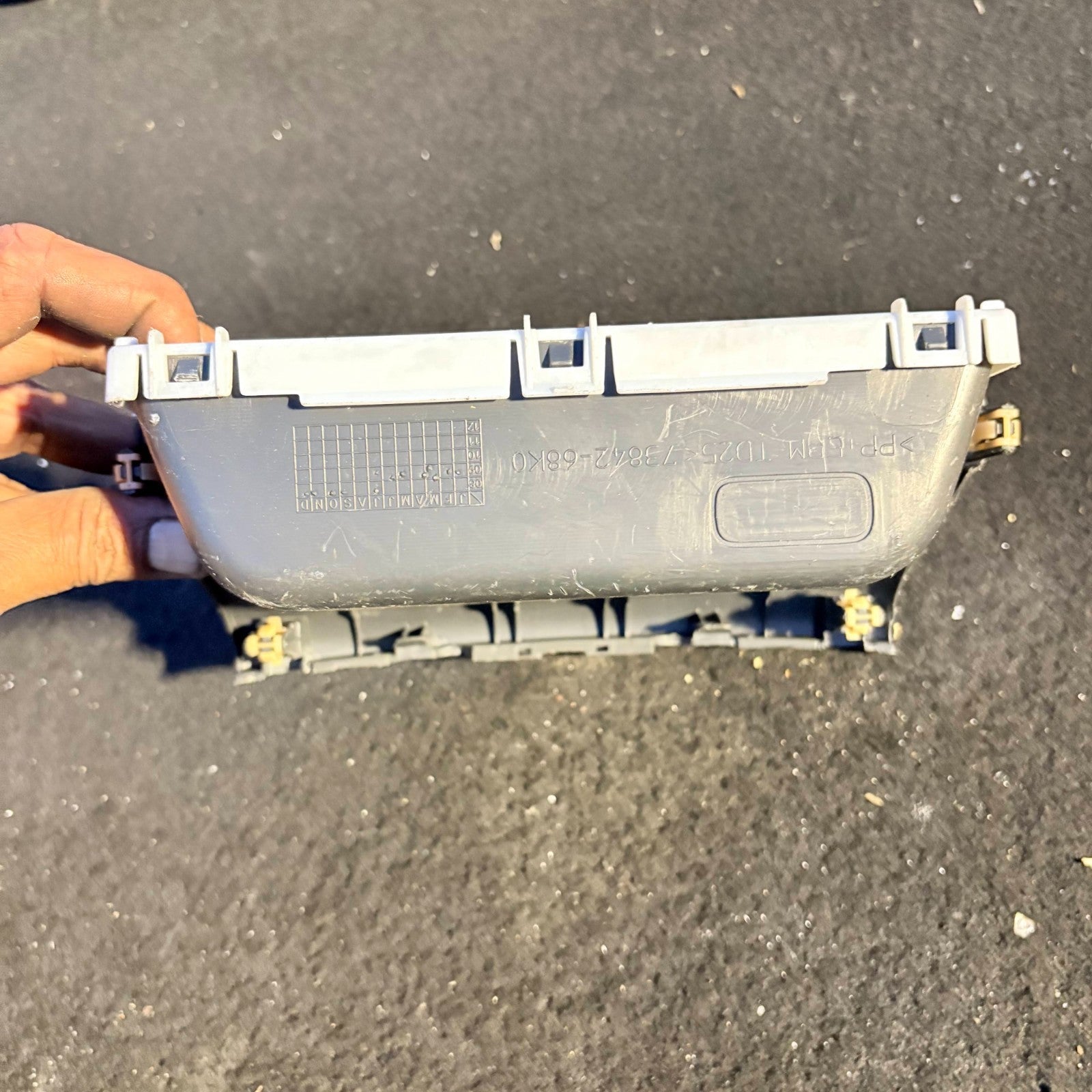 Nissan Pixo UA0 2009-2013 Dash Console Storage Compartment Box 73842-68K0