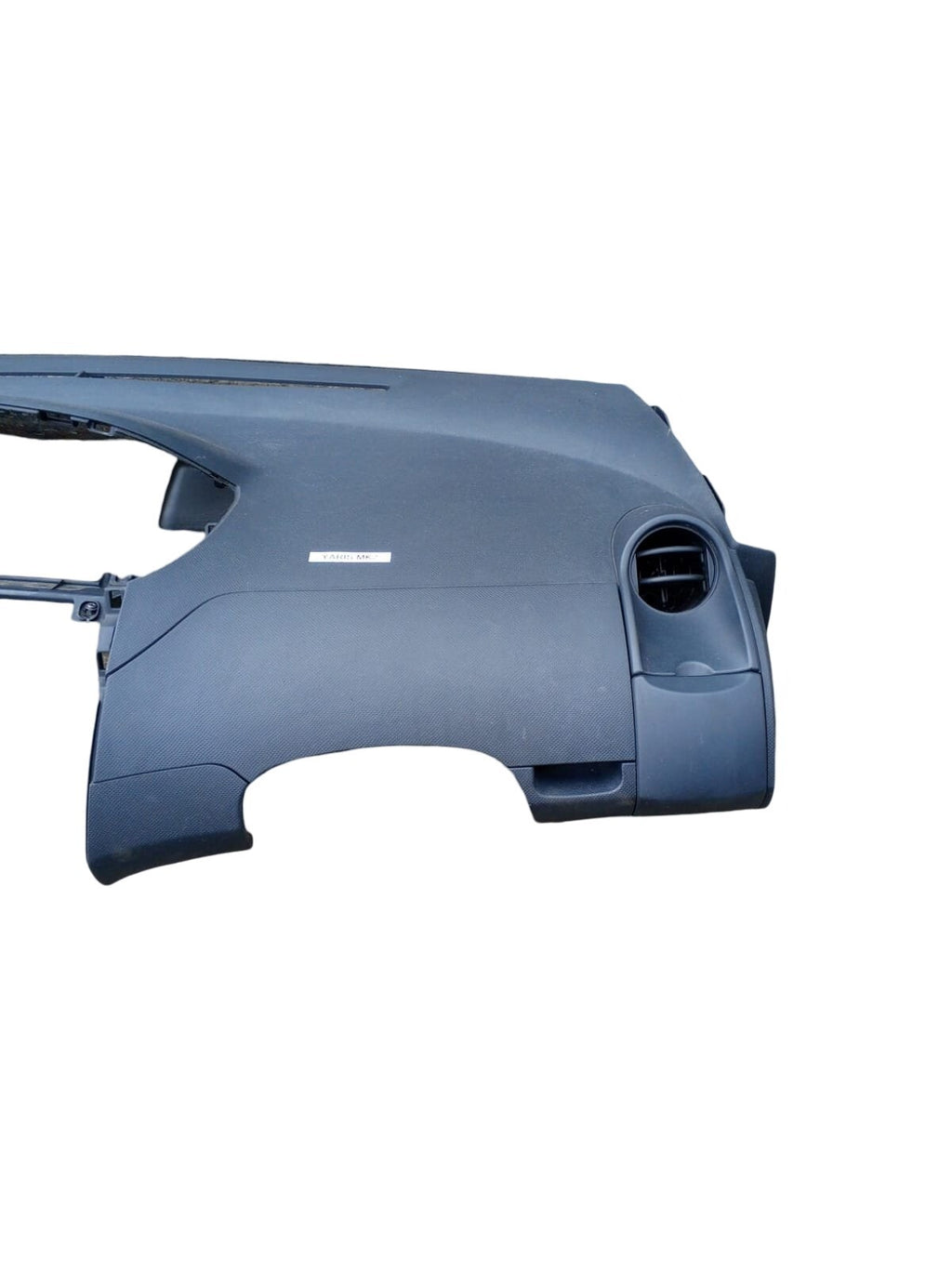 TOYOTA YARIS MK2 2005-2011 RHD MAIN DASHBOARD SHELL & PASSENGER SRS BAG GREY