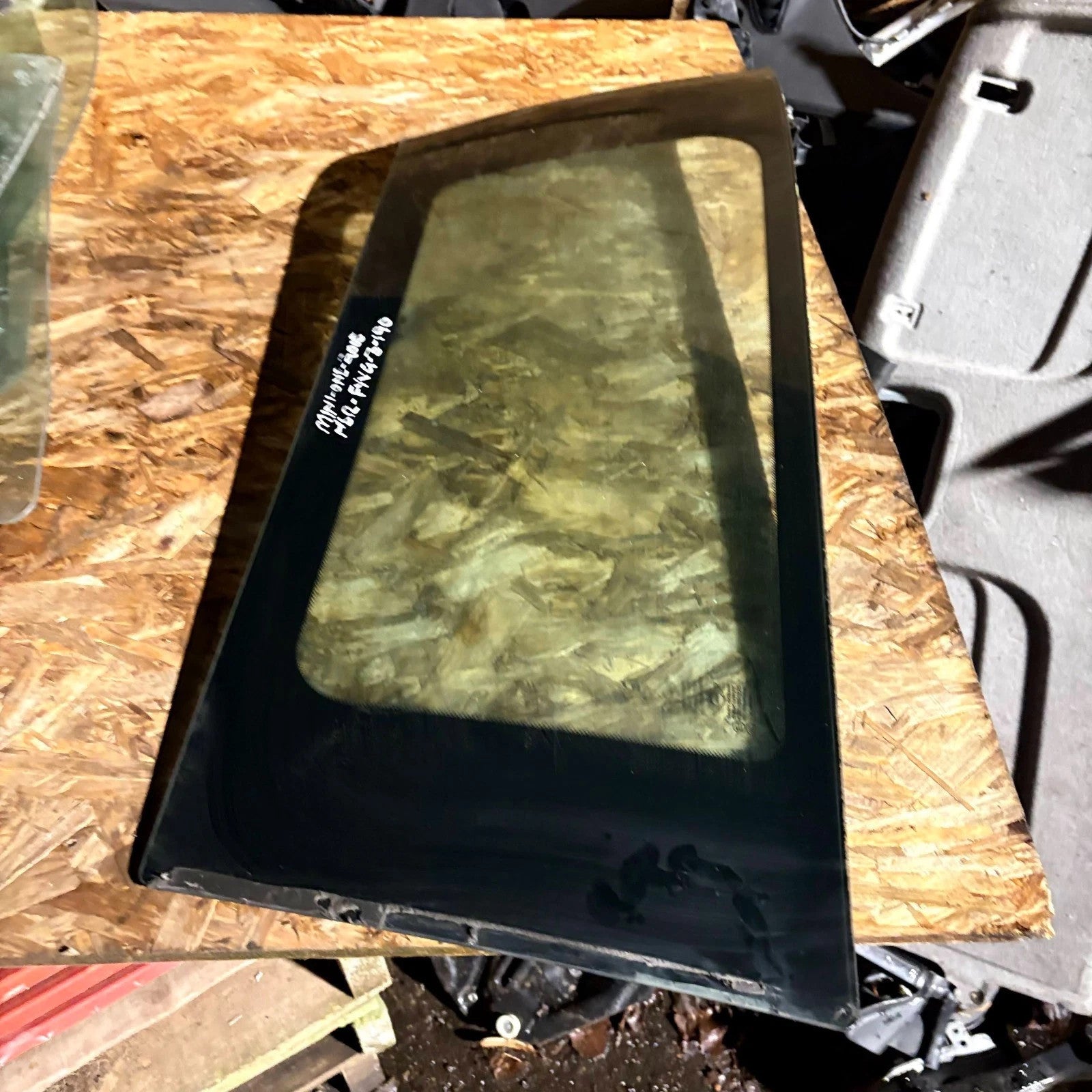 BMW Mini One Left Side Rear Quarter Glass 2001-2006