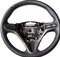 HONDA CIVIC MK8 2005-2011 LEATHER MULTIFUNCTION STEERING WHEEL 78500-SMJ-J541-M1