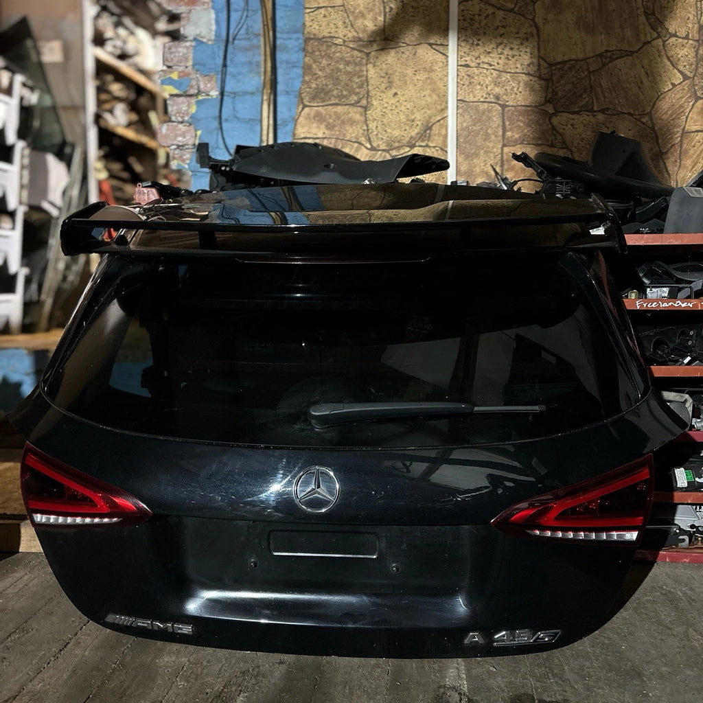 2019-2023 Mercedes A-Class W177 Hatchback A45S Tailgate Boot Lid Spoiler Black