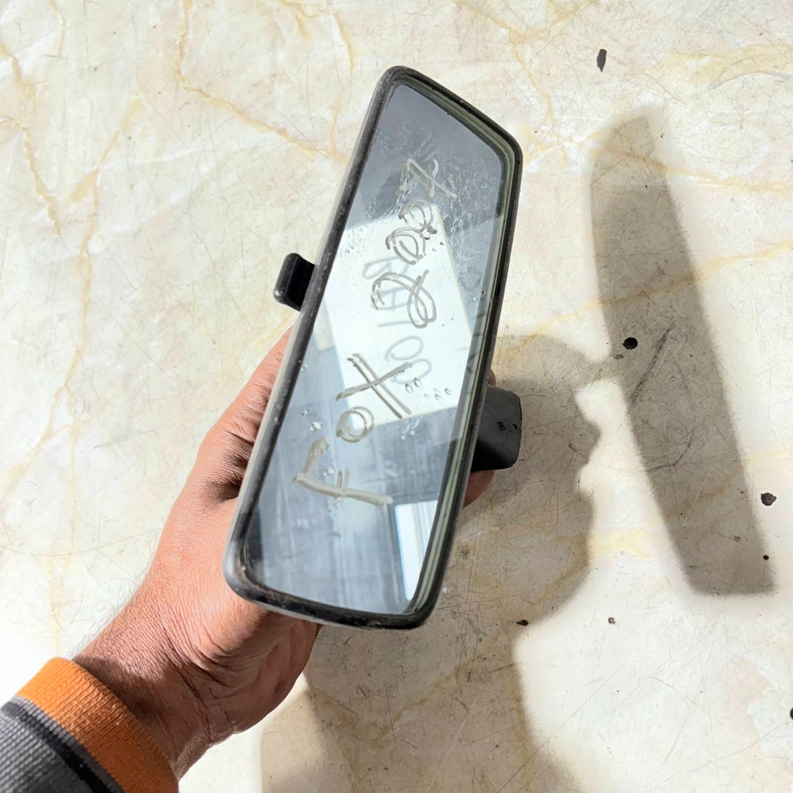 VOLKSWAGEN FOX 2005-2011 INTERIOR REAR VIEW MIRROR BLACK