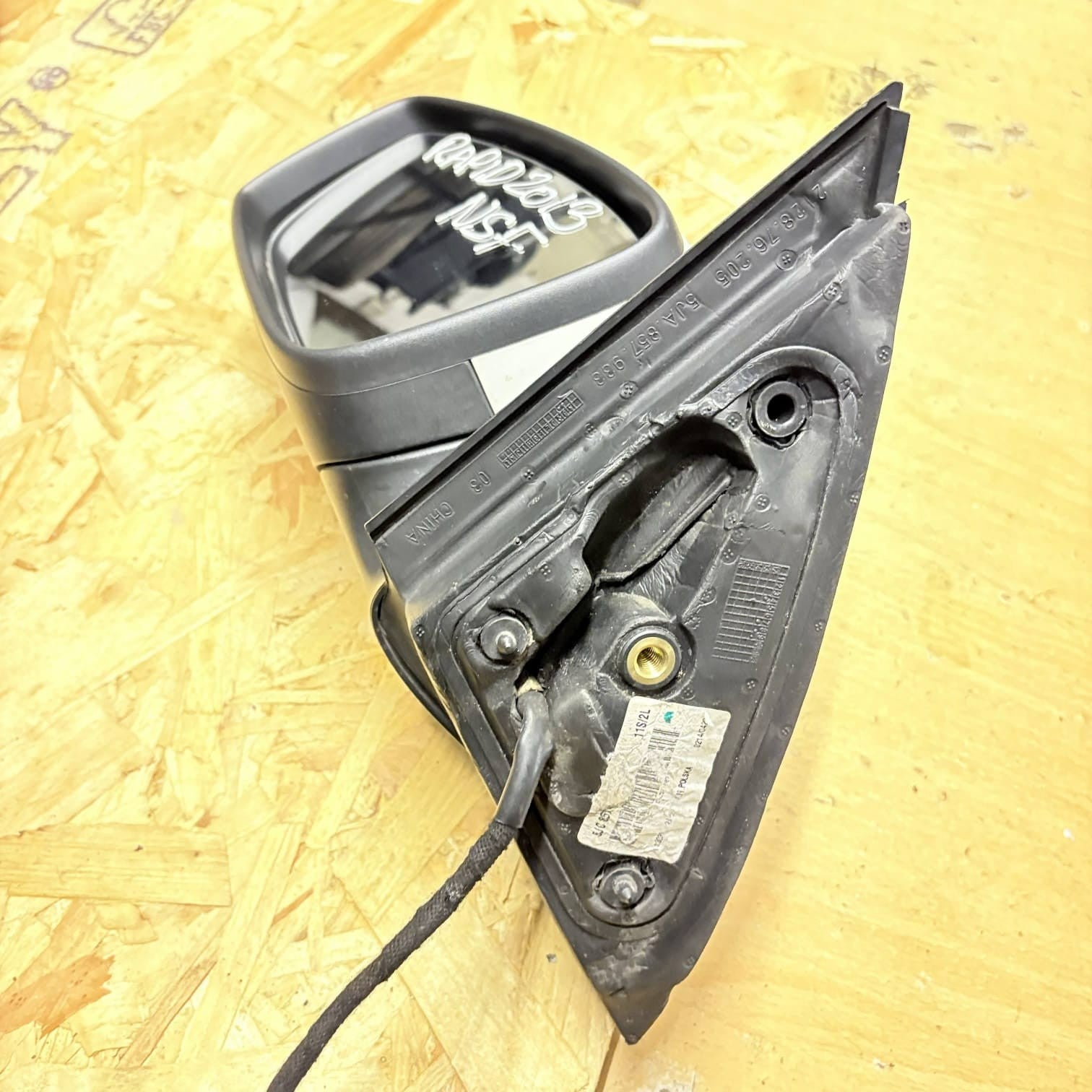2013 SEAT TOLEDO MK4 PASSENGER FRONT WING MIRROR 026636