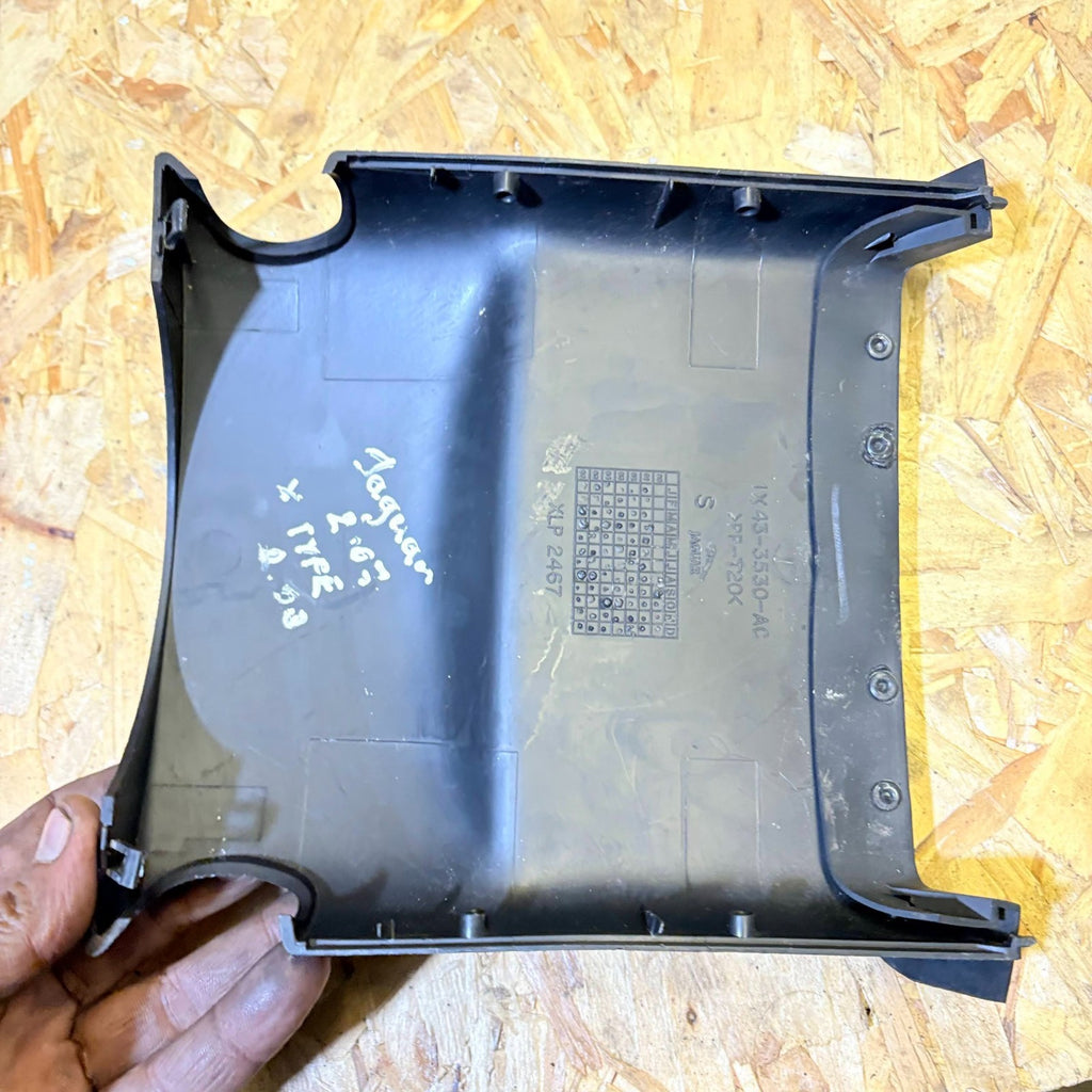 JAGUAR X-TYPE UPPER STEERING COLUMN SHROUD COVER TRIM 1X43-3530-AC 2005-2009