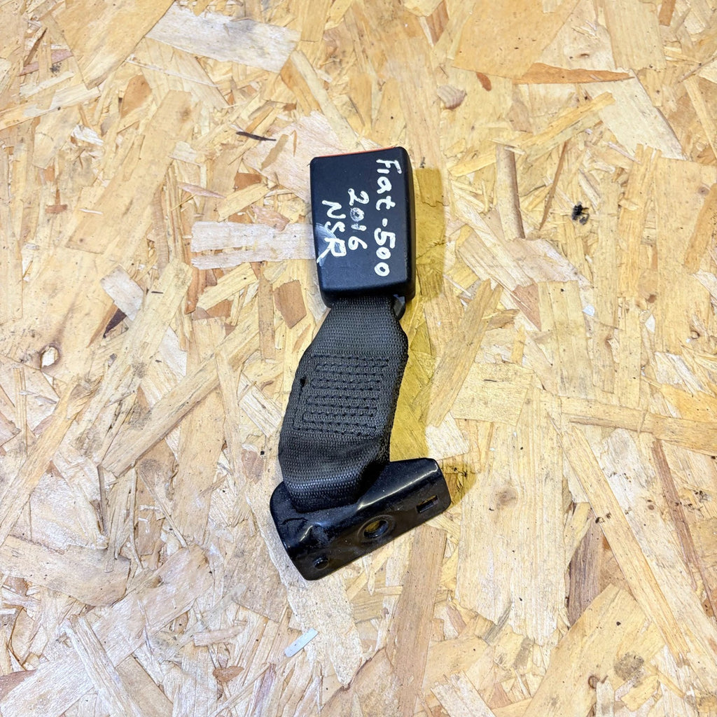Fiat 500 Mk1 2007-2025 Left Passenger Rear Seat Belt Stalk 34045525
