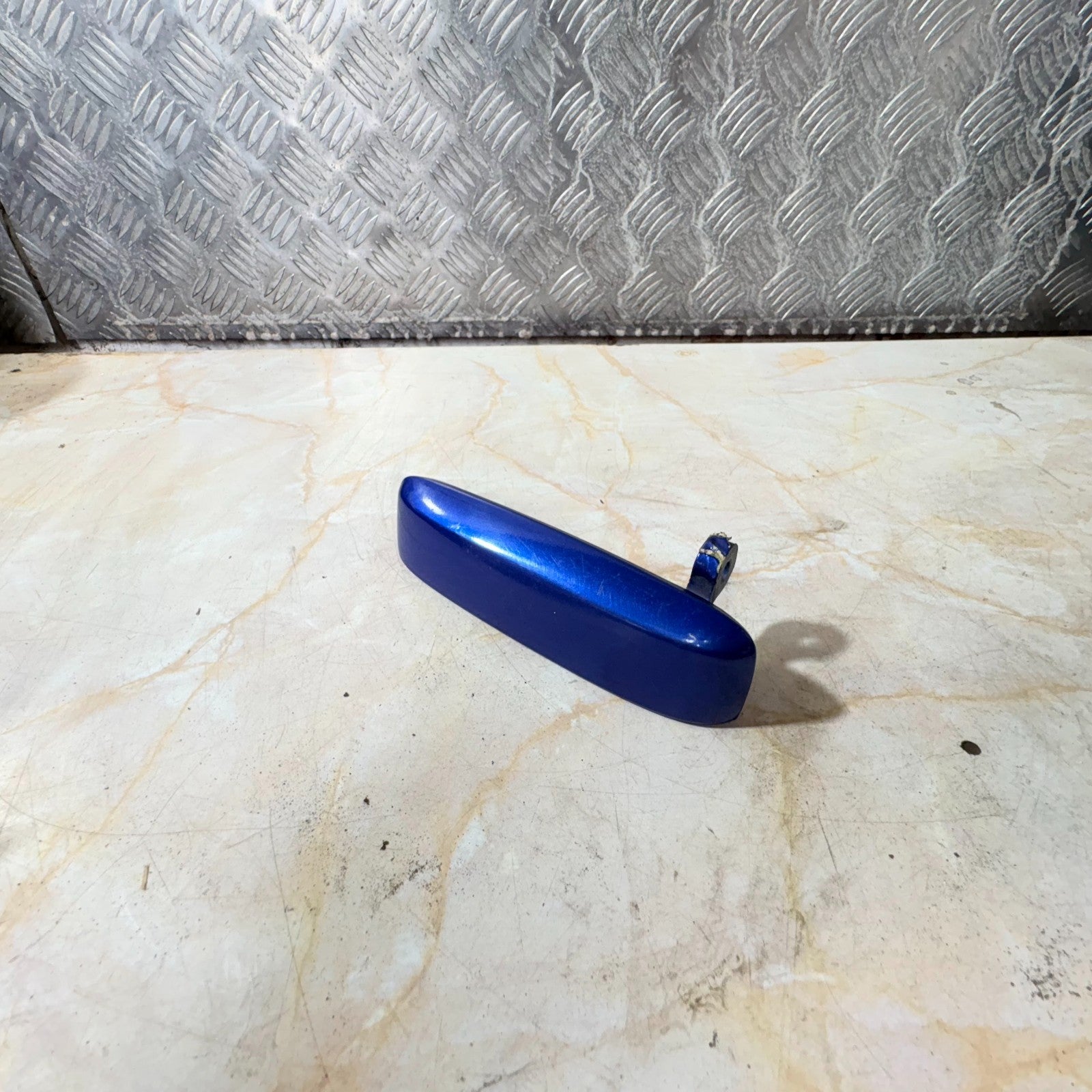 Fiat Panda 169 2004-2012 NSR Rear Left Exterior Door Handle Blue 735371237