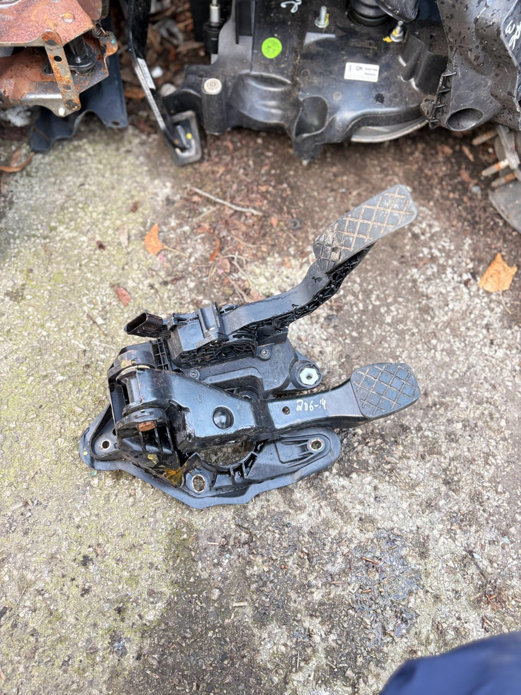 VW Polo 6C 2014-2017 Manual Brake and Accelerator Pedal Assembly 6C2721058F