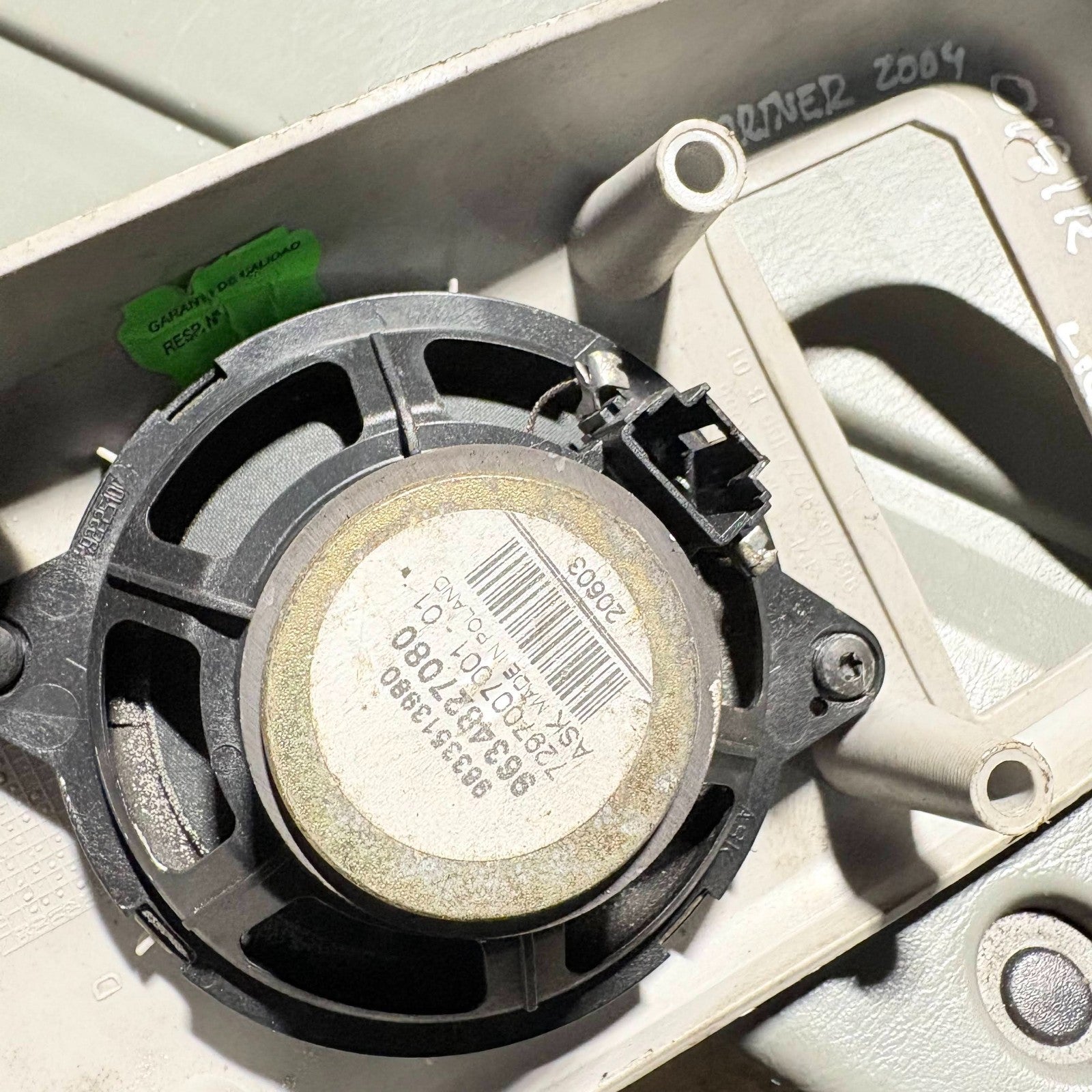 PEUGEOT PARTNER 2003-2013 Driver Rear Interior Reading Light