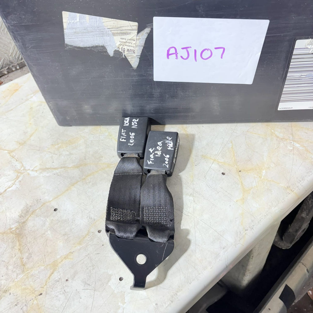 Fiat Idea 2003-2012 Rear Seat Belt Buckle Stalk Latch Type 350 5 Door
